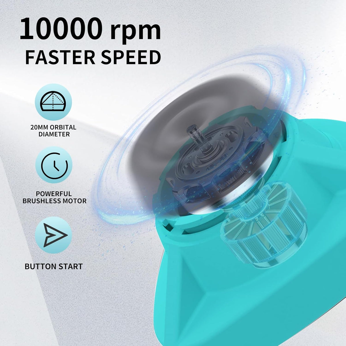 INKSOUL® VM-300 Mini Vortex Mixer 10000RPM Lab Mixer